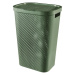 Prádelní koš Infinity recycled 245809 zelená 60l