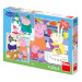 Dino PEPPA PIG 3x55 Puzzle