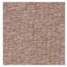 Spoltex koberce Liberec AKCE: 100x110 cm Metrážový koberec Balance 91 sv.hnědý - Bez obšití cm