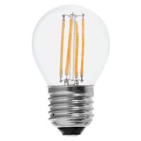 LED Žárovka FILAMENT G45 E27/6W/230V 6500K