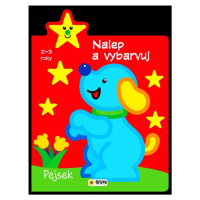 Pejsek 2-3 roky: Nalep a vybarvuj