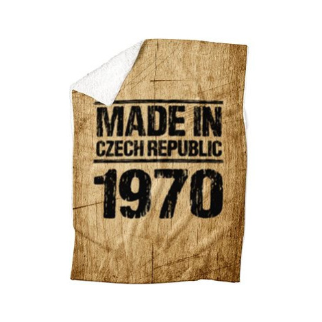 IMPAR Beránková deka Made In - 1970