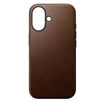 Nomad Modern Leather Case Brown iPhone 16