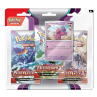 Pokémon tcg: sv02 paldea evolved - 3 blister booster tinkatink