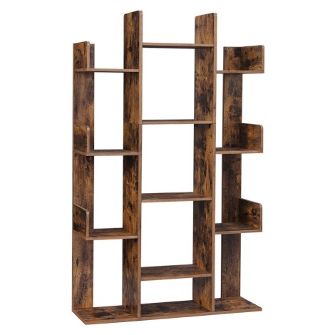 Boxxx KNIHOVNA, hnědá cm