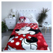 Jerry Fabrics Deka mikroflanel 100x150 cm - Minnie Red