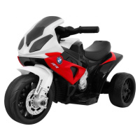 Mamido  Mamido Dětská elektrická motorka BMW S1000RR tříkolka červená