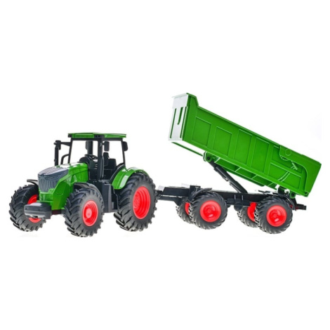 Kids Globe Farming traktor s vlečkou 41cm