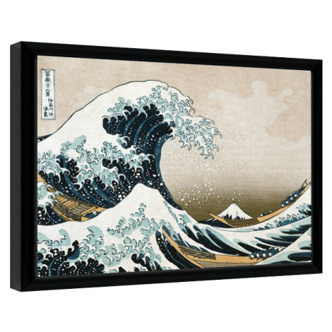 Obraz na zeď - Kanagawa - Great Wave, 40 × 30 cm Pyramid