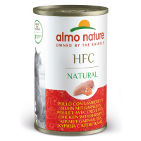 Výhodné balení Almo Nature HFC 12 x 140 g - Kuře & krevety