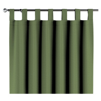 Dekoria Závěs na poutkach, zelená strukturální, Blackout 300 cm, 269-15