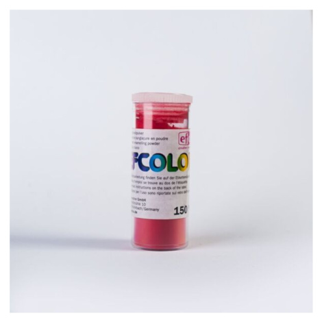 Efcolor - Smaltovací prášek, 10 ml - červený