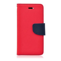 Flipové pouzdro Fancy pro Samsung Galaxy A14 4G / A14 5G, červená-modrá