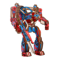 RAPPA - Woodcraft Dřevěné 3D puzzle Powersuit barevný