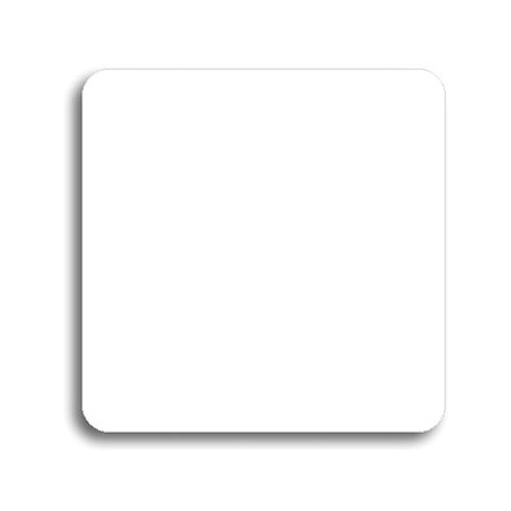 Accept Piktogram "prázdný" (80 × 80 mm) (bílá tabulka)