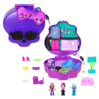 Mattel polly pocket monster high hrací set se třemi panenkami s doplňky