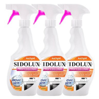 SIDOLUX Professional na kuchyně aktivní pěna 3× 500 ml