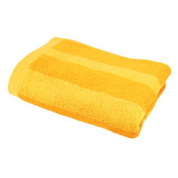 Dommio bambusový ručník Stripe 50×90 cm žlutý