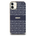 Zadní kryt DKNY PC/TPU Repeat Pattern Tonal Stripe Magsafe pro Apple iPhone 11, modrá