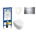 Cenově zvýhodněný závěsný WC set Geberit do lehkých stěn / předstěnová montáž+ WC Villeroy & Boc