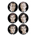 Huntley, Claire - Obrazová reprodukce James Bond actors, (30 x 40 cm)