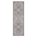 Hanse Home Collection koberce Běhoun Terrain 105604 Orken Grey Cream - 80x200 cm