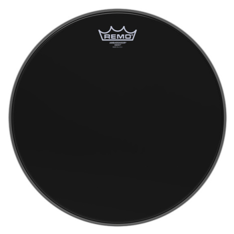 Remo ES-0018-00 Ambassador Ebony 18" Blána na buben