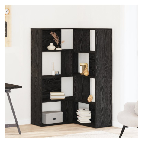 vidaXL Šatní skříň 2 pcs Černý dub 85 x 85 x 140 cm kompozitní dřevo