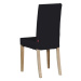 Dekoria Potah na židli IKEA  Harry, krátký, černá, židle Harry, Etna, 705-00