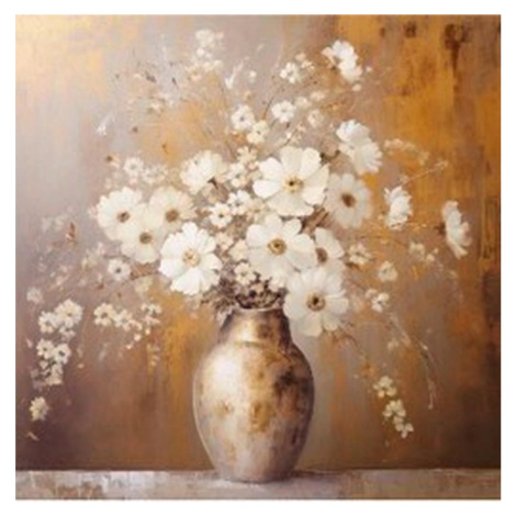 OBRAZ NA KOVU, zátiší cm