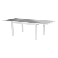 DEOKORK Hliníkový stůl VERMONT 216/316 cm (bílá)