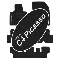 C4 Grand Picasso II 7os 13-19 Koberečky s Haftem