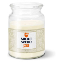 Sablio Svíčka Miluji svého psa - 500 g