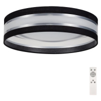 LED Stmívatelné stropní svítidlo SMART CORAL LED/24W/230V černá/stříbrná + DO