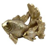 Signes Grimalt Adorno Desktop Fish Zlatá