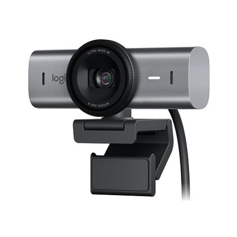 Logitech MX Brio 4K Ultra HD Webcam, Graphite