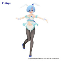 Furyu Re:ZERO -Starting Life in Another World BiCute Bunnies PVC Soška Rem Cutie Style 27 cm