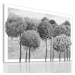 Obraz na plátně HORTENZIE šedé květy A různé rozměry Ludesign ludesign obrazy: 100x70 cm