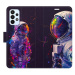 iSaprio Flip pouzdro Neon Astronaut 02 pro Samsung Galaxy A23 / A23 5G