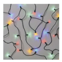 EMOS LED vánoční řetěz Tradit 26,85 m barevný