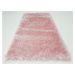 Kusový koberec - kobereček s lurexem Gloria růžová 60x100 cm Multidecor