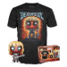 Funko POP! & Tee Box Marvel Deadpool Heavy Metal L Černá