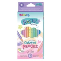 COLORINO Pastel - pastelky kulaté, 10 barev