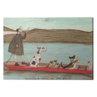 Obraz na plátně Sam Toft - Woofing Along on the Rinver, (30 x 40 cm)