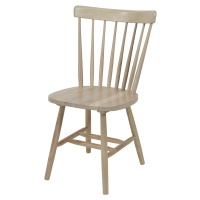Estila Designová dřevěná jídelní židle Felicita ve světle hnědé barvě 89cm