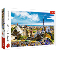 TREFL Puzzle 1500 ks Park Guell, Barcelona