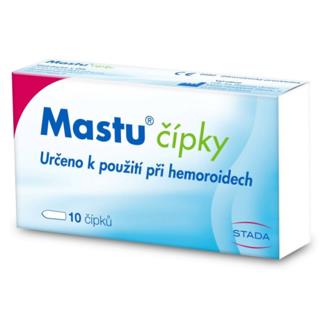 Mastu čípky supp. 10ks