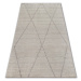 Dywany Lusczow Kusový koberec SOFT ROMBY krémovo-béžový
