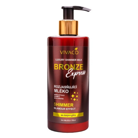 Vivaco Bronze Express rozjasňující tělové mléko 300 ml