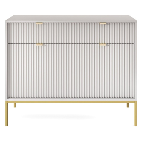 PSK Komoda NEMO KSZ104, Šedá 104 cm Dekor nohou: Zlaté
